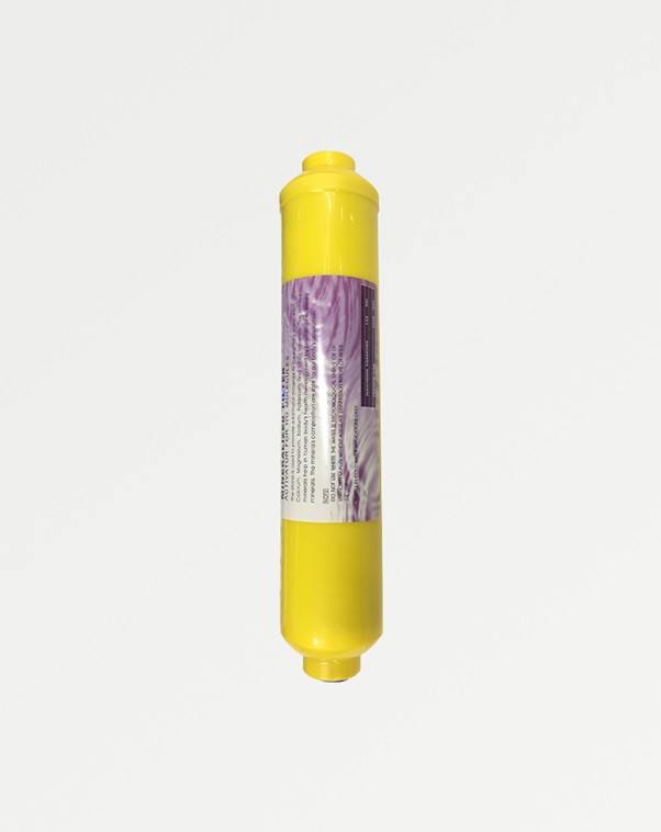 Mineral injector post filter
